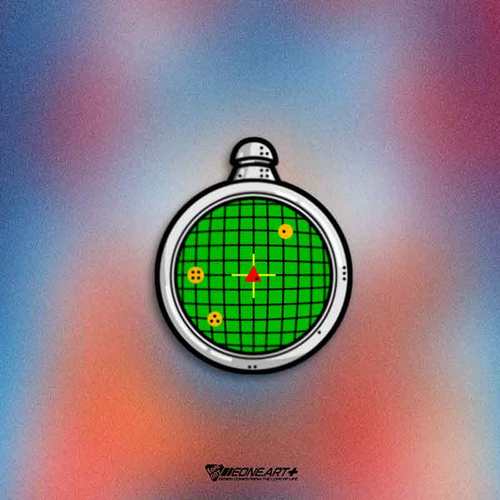 七龙珠布尔玛龙珠雷达反光贴贴纸