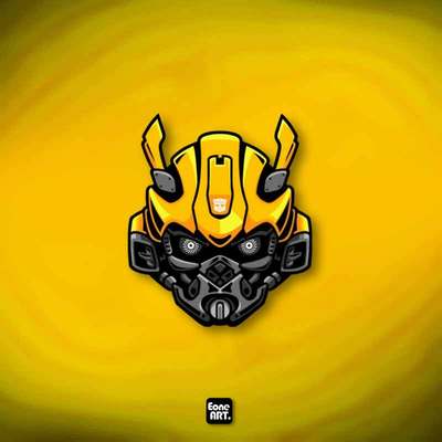 变形金刚博派大黄蜂反光防水贴纸