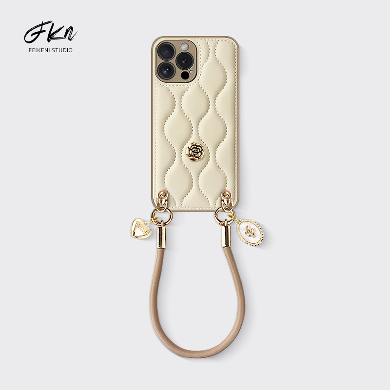 高级感皮质适用苹果手机壳原创