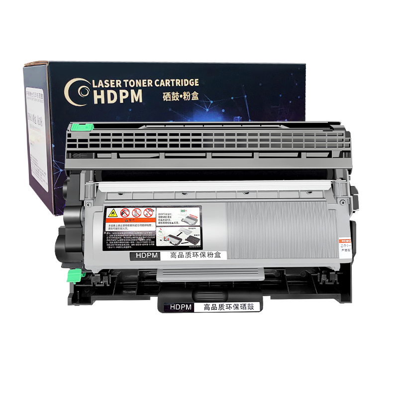 hdpm適用聯(lián)想M7605d硒鼓LT2451H m7655dhf粉盒m7615dna LJ2605d 2655易加粉墨盒M7405D 2405D 7400pro曬鼓架
