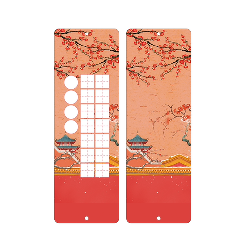 小小书法家硬笔书法作品纸国风比赛专用古典空白田字格书签创意一年级小学生古诗词手写练字展示墙贴装饰卡片
