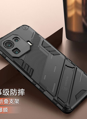 适用小米11pro手机壳11青春版新款男款酷网红款全包镜头防摔硬壳新品小米11por专用mi11lite支架黑色轻奢外壳