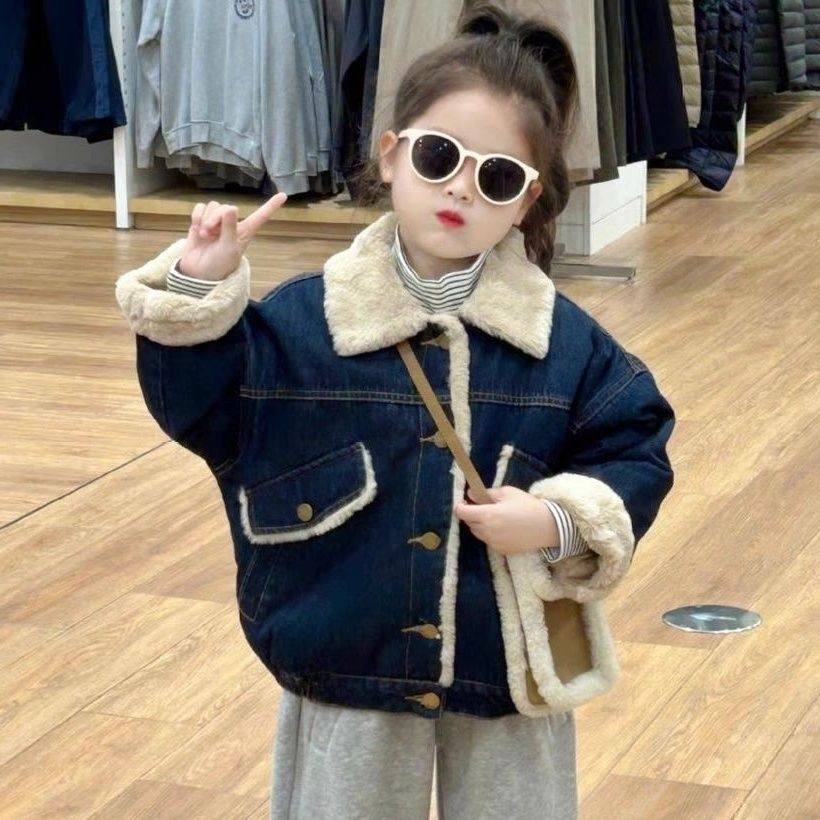 女童冬季新款套装2025洋气女宝宝