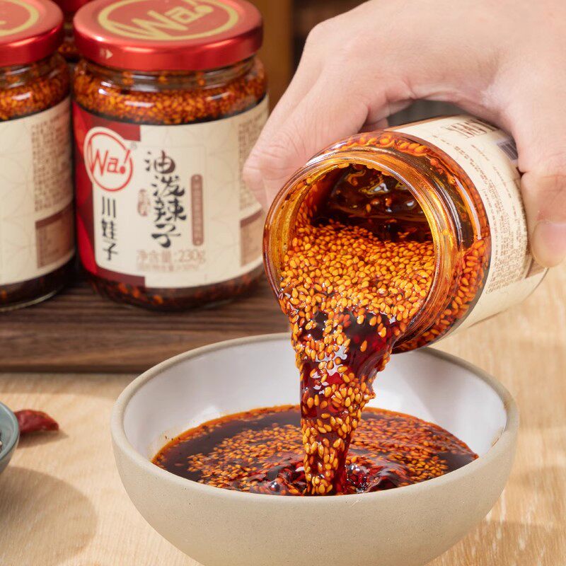 川娃子油泼辣子四川红油辣椒蘸料
