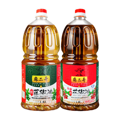 麻二哥大桶装花椒藤椒油