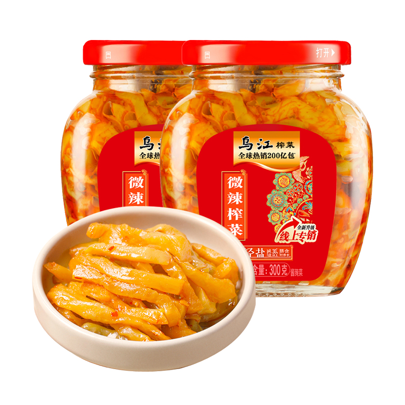 乌江300g瓶装下饭小咸菜