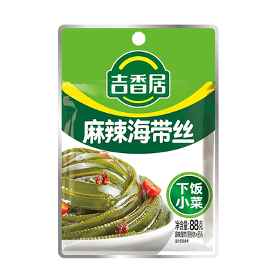 吉香居麻辣海带丝袋装开味小菜