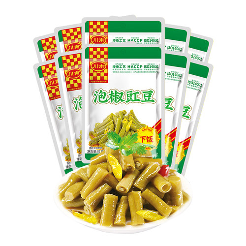 川南袋装红油麻辣泡椒豇豆