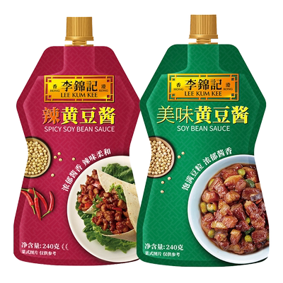 李锦记黄豆酱美味豆瓣酱东北大酱