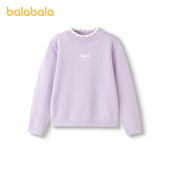 巴拉巴拉balaOne童装 洋气 冬毛衣甜美针织衫 女童毛衫 儿童2025新款