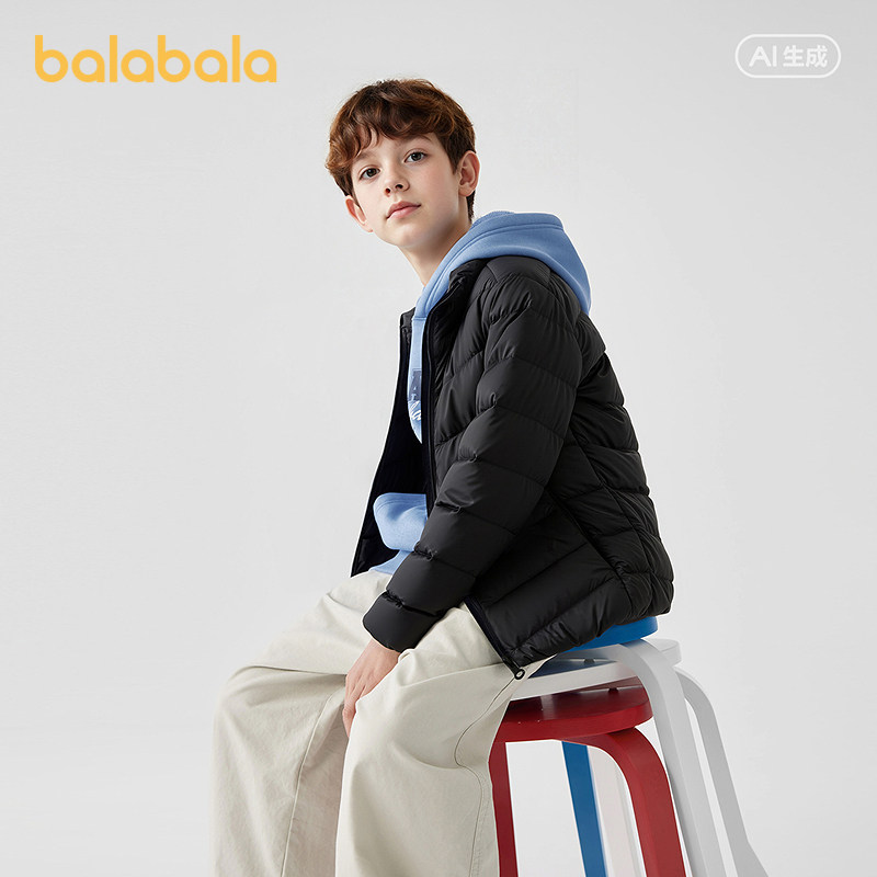 巴拉巴拉balaOne羽绒服亲子外套