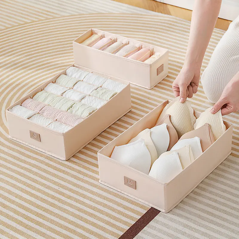内衣收纳盒家用衣柜抽屉式袜子