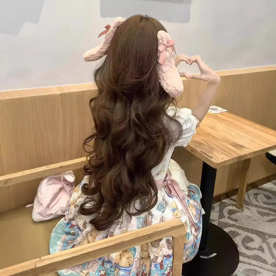 80cm假发女洛丽塔日系jk自然