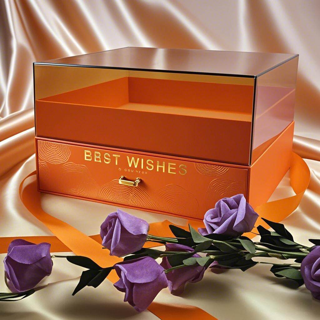 新款高端伴手礼盒喜糖盒亚克力双层礼品盒大包装盒结婚订婚空盒子