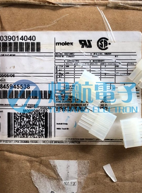 molex连接器 39014040 3901-4040 39-01-4040 5557-04R2 一个起拍