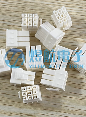 一个起售 AMP/TE连接器 177903-1 9PIN胶壳 3.96mm间距 原装现货