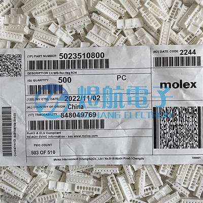 molex连接器502351-0800