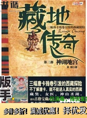 正版二手图书藏地传奇  3  神湖地宫笑颜编著花山文艺出版社9787807556114