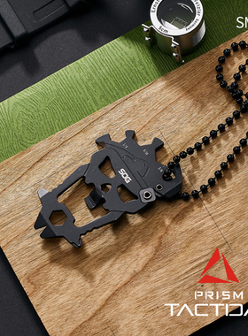 美国SOG 索格骷髅头 SM1001 EDC小工具 多功能组合DIY多用开瓶器