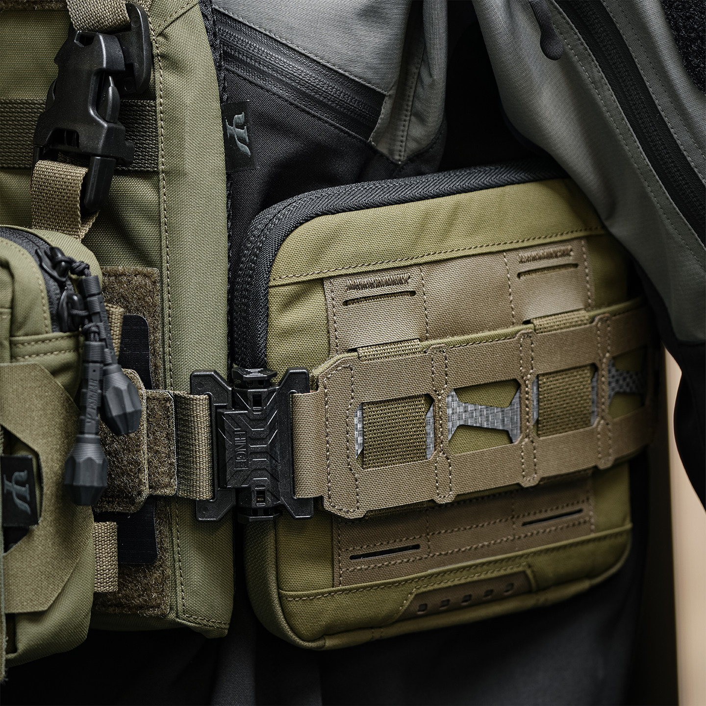 PSIGEAR MPCS™腰部防弹板套 V2 背心侧围防弹板套 杂物包