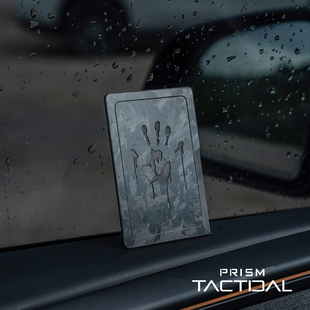 极其氪金LAB 死亡搁浅系列BT手印小岛秀夫锻造纹碳纤维魔术贴刀卡