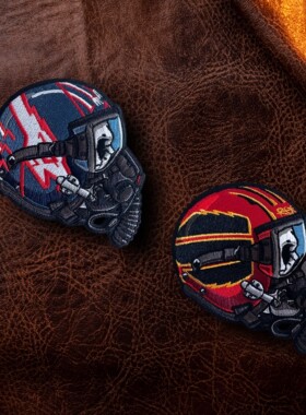 美国MA MAV2 AND ROOSTER 狂妄自大的人 臂章士气章 刺绣魔术贴