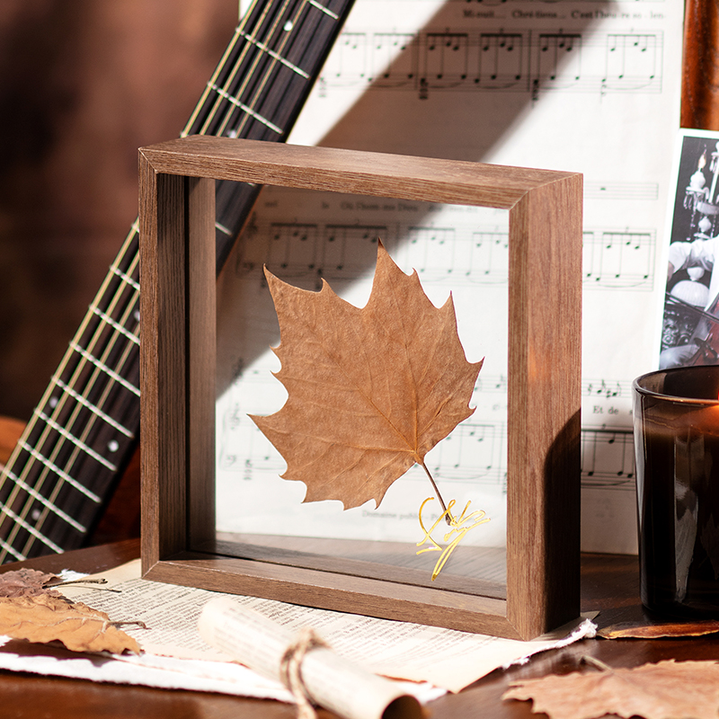 香榭的落叶相框创意摆件