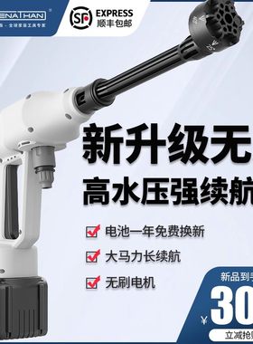 美国格纳森无线洗车机充电式家用