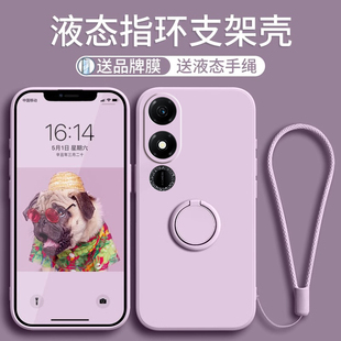 指环液态适用华为荣耀畅玩40手机壳新款 畅玩40plus镜头全包防摔40s硅胶保护套honor带指环支架40c简约软外壳