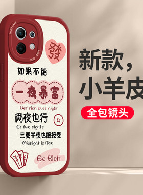 小米12S文字保护壳一夜暴富