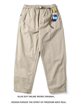 日系复古夏季斜纹棉紫标5352-2 cityboy复古宽松微锥休闲工装裤子