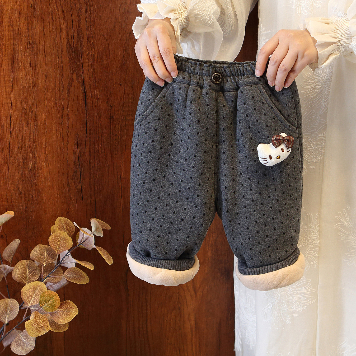 女童三层夹棉一条过冬裤子儿童加厚休闲裤宝宝外穿保暖裤靴裤洋气,童装/婴儿装/亲子装,裤子,淘宝优惠券,粉丝福利购,淘宝优惠卷