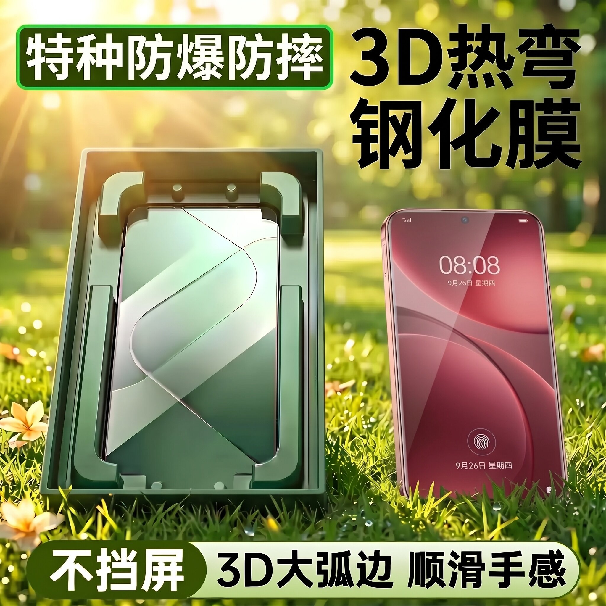 佐辰 3D热弯膜 适用OPPOFindX10ProMax钢化膜FindX9Pro手机膜新款x10康宁全屏屏覆盖高清x9ultra保护防摔贴膜