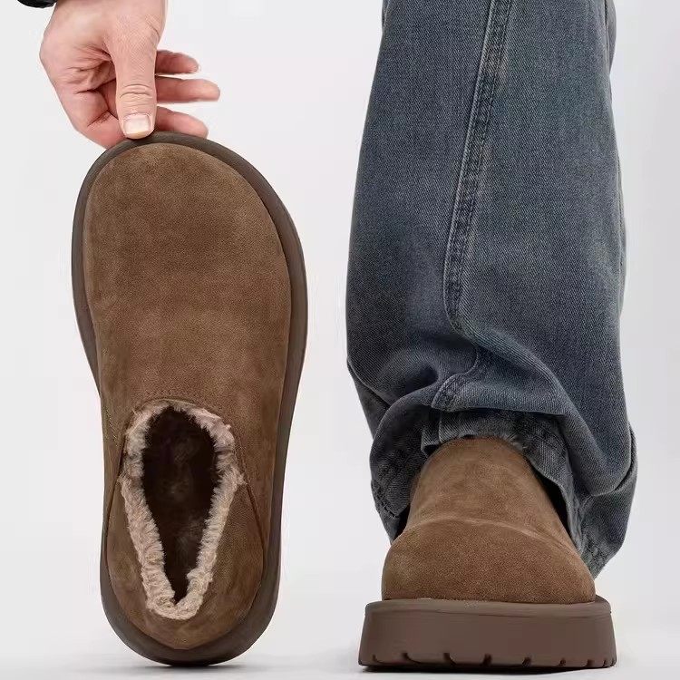 厚底大头乐福鞋男冬季加绒保暖增高东北棉鞋勃肯雪地靴全包小土豆,流行男鞋,时尚雪地靴,淘宝优惠券,粉丝福利购,淘宝优惠卷