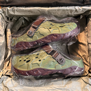 男士 新款 户外包头防滑防臭凉鞋 女款 坦克洞洞鞋 运动沙滩鞋 2025夏季