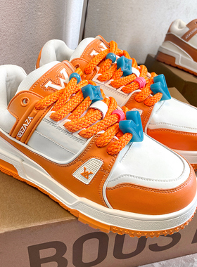 驴家小胖丁鞋子莆田男鞋trainer男女厚底夏季2025新款蒲田板鞋