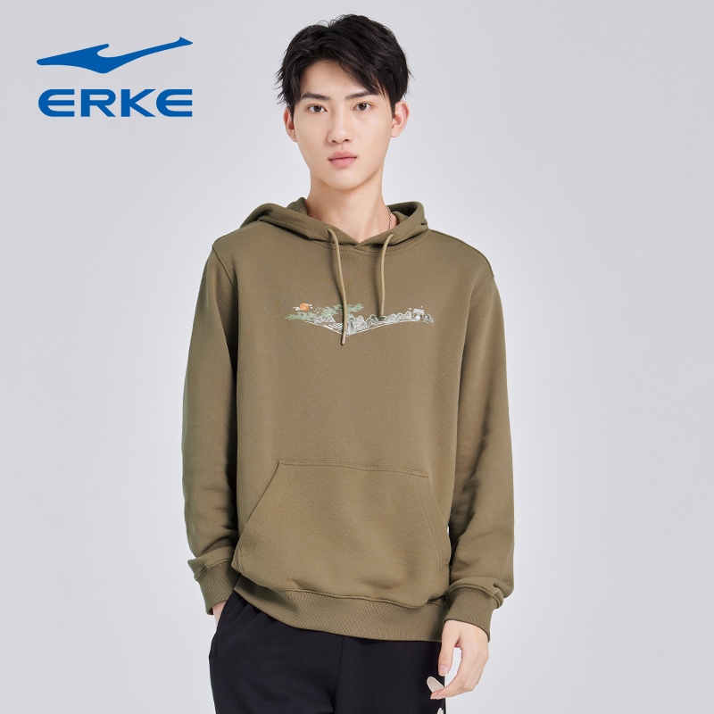 五岳连帽卫衣鸿星尔克