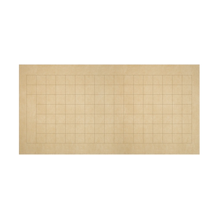 四尺整张蜡染沁园春雪书法作品纸 仿古复古半生半熟毛笔字带格子楷书114格中楷小楷国展书法创作专用纸