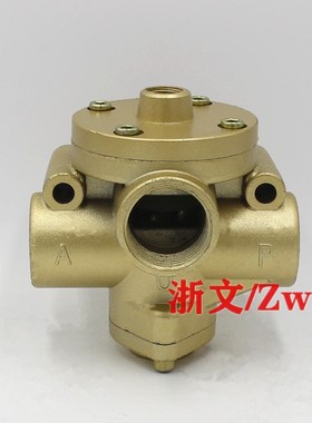 二位三通气动换向阀K23JK-25W 10W 15W 20W 32W/40W气控截止阀