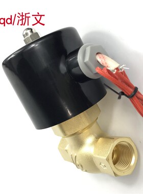 US-15铜体高温蒸汽电磁阀2L170-15二通常闭DN15 4分G1/2