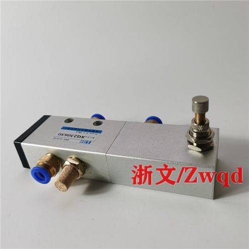 单作用气缸气控延时阀XQ230450 XQ230451二位三通气动调时阀