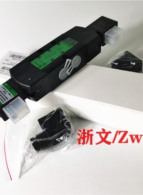 电磁阀SCG531C018MS二位五通双电控换向阀DC24V AC220V板式