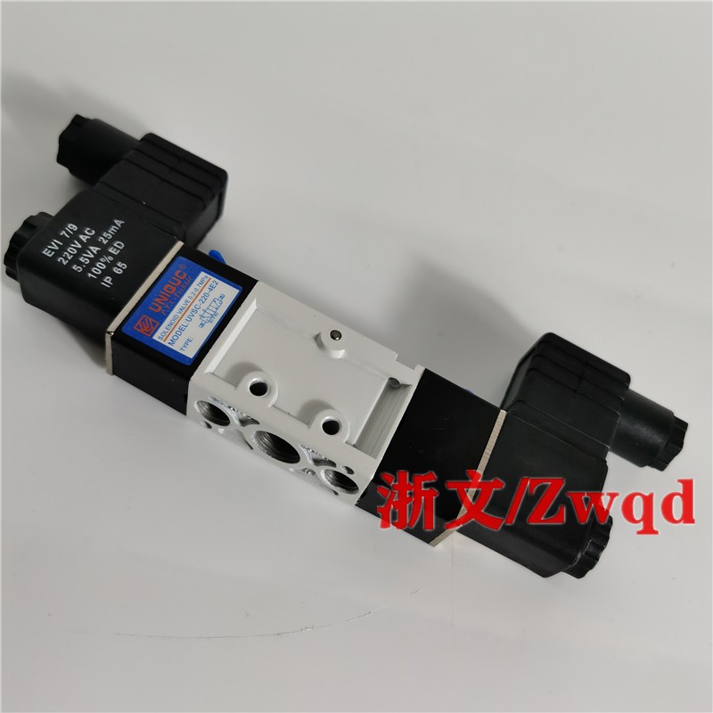 电磁阀UVSC-220-4E2 UNIQUC换向阀双电控