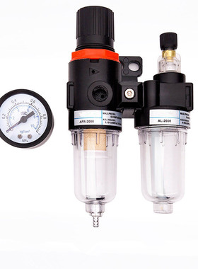 气源处理器DAFC-2000二联件组合DAFR-2000+DAL-2000过滤调压减压