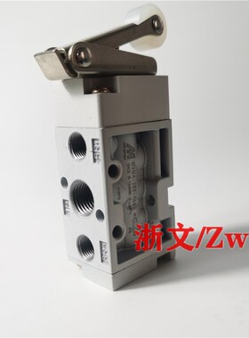 MVMA-260-4R1按钮式机械阀二位五通滚轮杠杆型手动换向阀