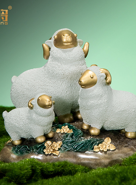 北将黄铜送礼轻奢高档客厅摆件