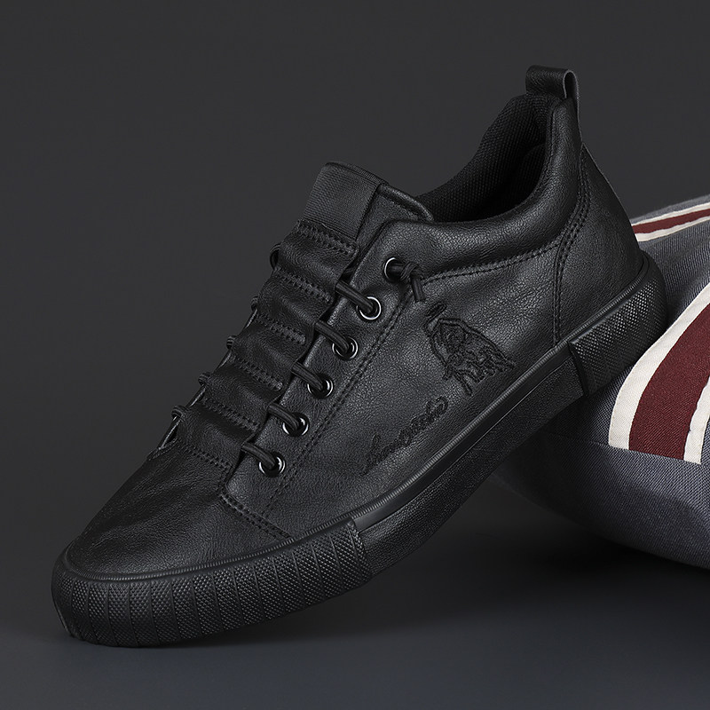 2026春季新款男鞋韩版透气休闲鞋英伦皮鞋一脚蹬潮鞋平底低帮板鞋,流行男鞋,休闲皮鞋,淘宝优惠券,粉丝福利购,淘宝优惠卷