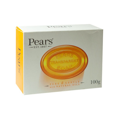 Pears梨牌香皂100g精油洗脸皂