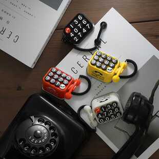 新款直销老电话挪车号码牌2024新款创意复古临时停车手机留号汽车