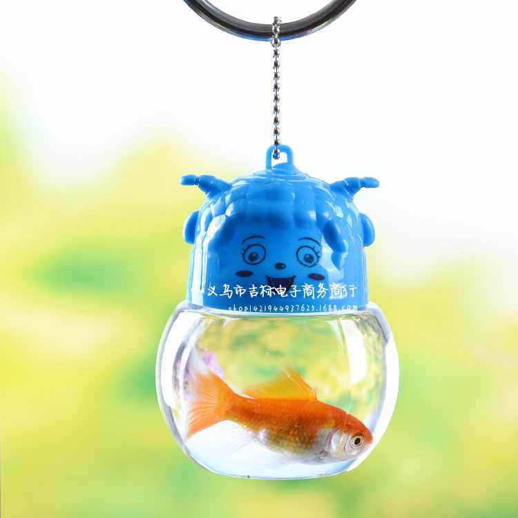 新款直销小额 透明塑料迷你小鱼缸 金鱼缸 乌龟盒 宠物盒 qq瓶8